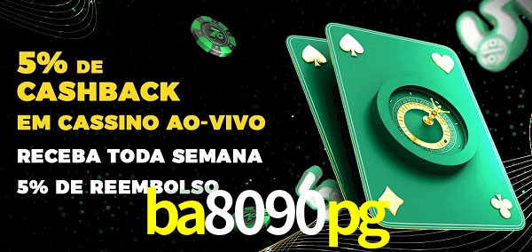 Promoções do cassino ao Vivo ba8090pg